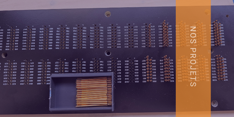 Clonage d’une plaque de personnalité pour banc de test in-situ Teradyne Spectrum